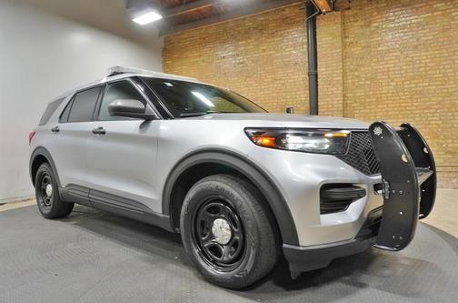 Silver 2021 Ford Utility Police Interceptor Base