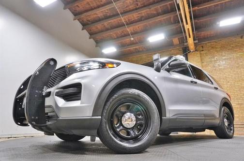 Silver 2021 Ford Utility Police Interceptor Base