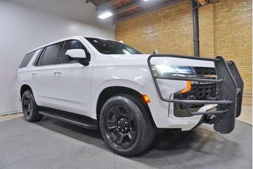 White 2021 Chevrolet Tahoe Police