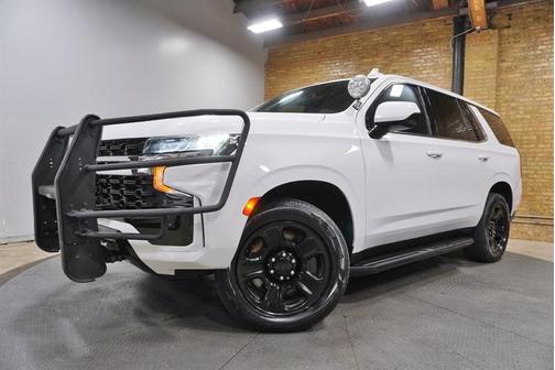 White 2021 Chevrolet Tahoe Police