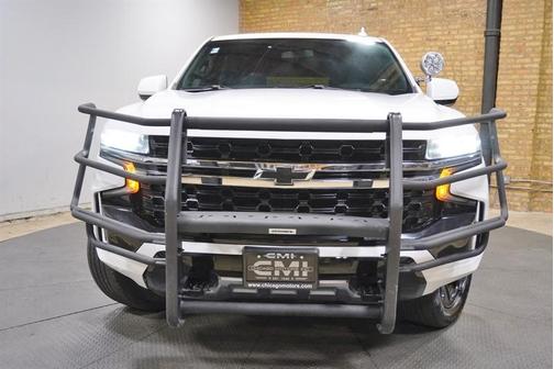 White 2021 Chevrolet Tahoe Police