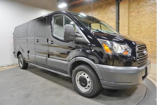Black 2018 Ford Transit-350 350 LOW ROOF XL-12