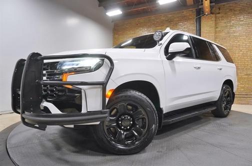 White 2021 Chevrolet Tahoe Police