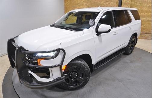 White 2021 Chevrolet Tahoe Police