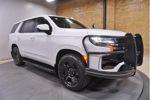 White 2021 Chevrolet Tahoe Police