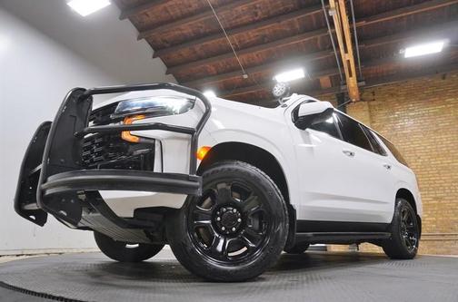 White 2021 Chevrolet Tahoe Police