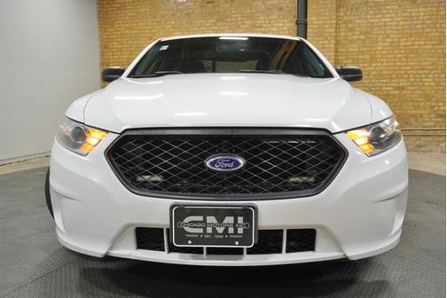White 2014 Ford Sedan Police Interceptor Base