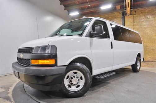 White 2019 Chevrolet Express 3500 LS
