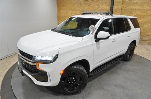 White 2021 Chevrolet Tahoe Police