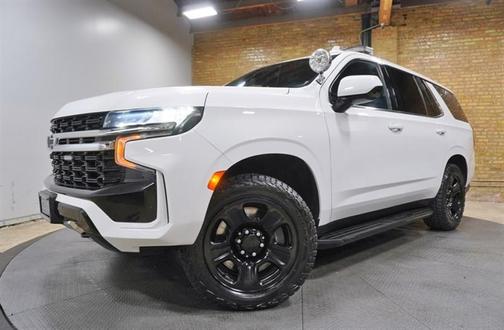 White 2021 Chevrolet Tahoe Police