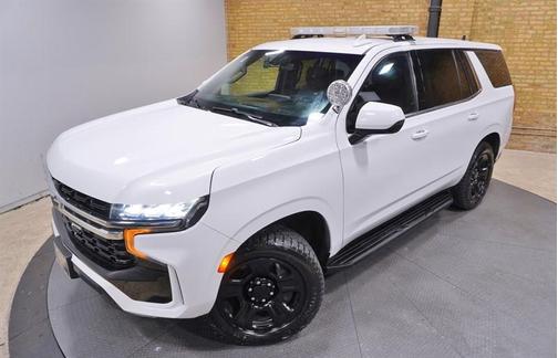 White 2021 Chevrolet Tahoe Police
