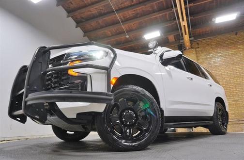 White 2021 Chevrolet Tahoe Police