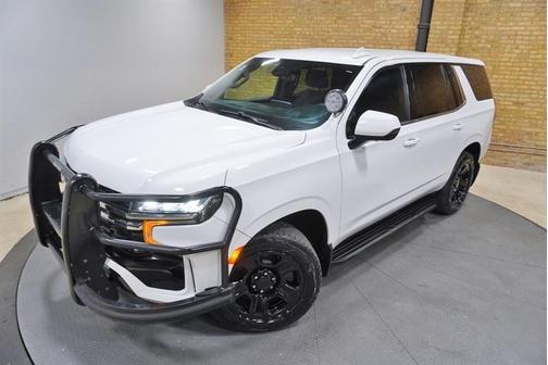 White 2021 Chevrolet Tahoe Police