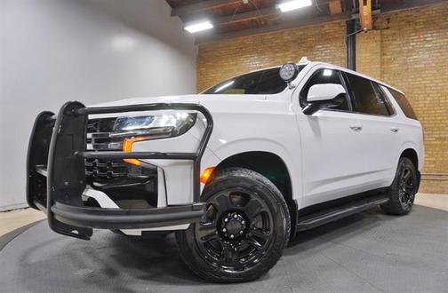 White 2021 Chevrolet Tahoe Police