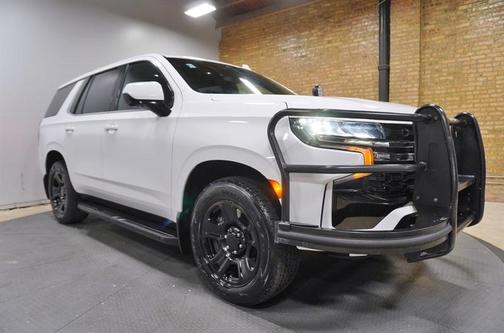 White 2021 Chevrolet Tahoe Police