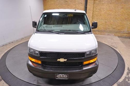 White 2019 Chevrolet Express 3500 LS