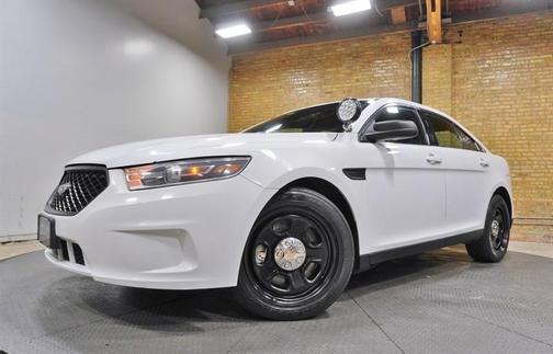 White 2017 Ford Sedan Police Interceptor Base