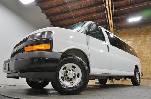 White 2020 Chevrolet Express 3500 LS