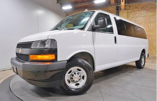 White 2020 Chevrolet Express 3500 LS