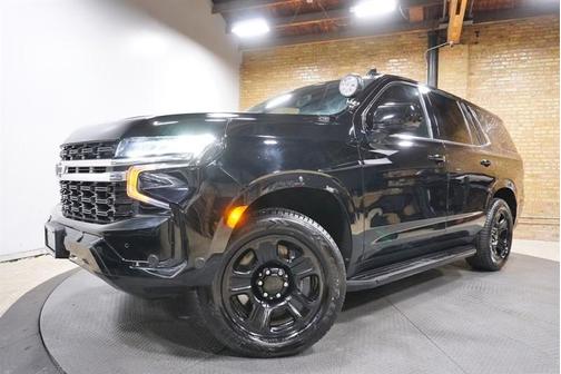 Black 2023 Chevrolet Tahoe Police