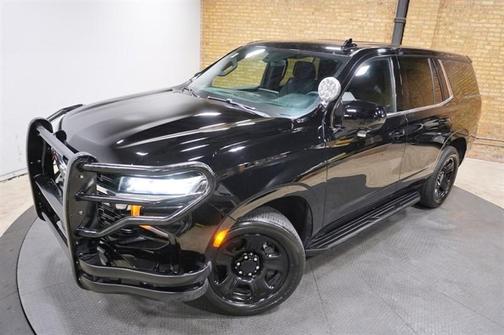 Black 2022 Chevrolet Tahoe Police