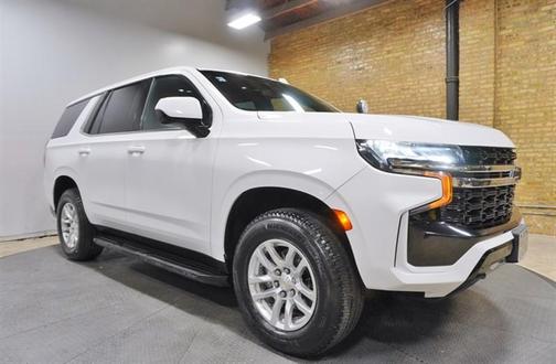 White 2022 Chevrolet Tahoe Police