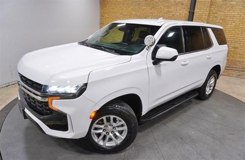 White 2022 Chevrolet Tahoe Police