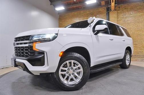 White 2022 Chevrolet Tahoe Police
