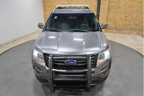 Gray 2017 Ford Utility Police Interceptor Base