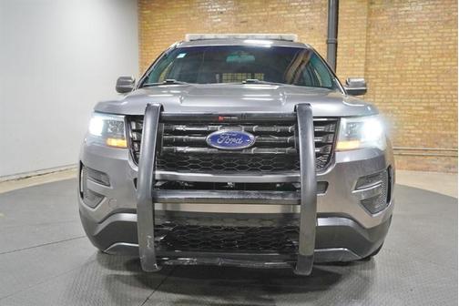 Gray 2017 Ford Utility Police Interceptor Base