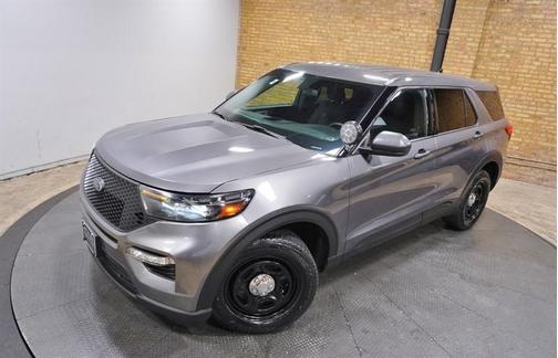 Gray 2020 Ford Utility Police Interceptor Base