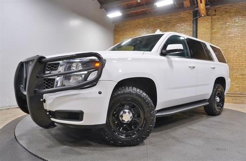 White 2018 Chevrolet Tahoe Special Service