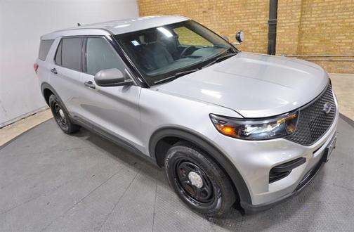 Silver 2021 Ford Utility Police Interceptor Base