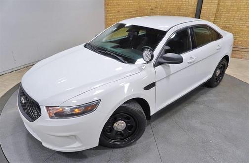 White 2015 Ford Sedan Police Interceptor Base