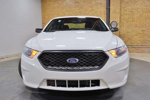 White 2015 Ford Sedan Police Interceptor Base