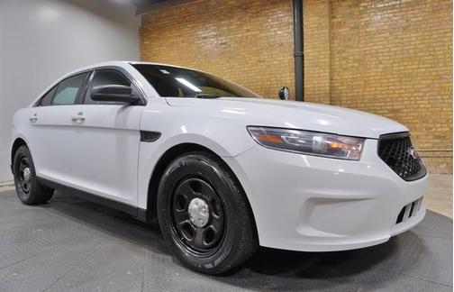 White 2015 Ford Sedan Police Interceptor Base