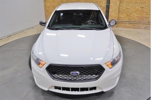 White 2015 Ford Sedan Police Interceptor Base