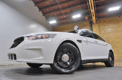 White 2015 Ford Sedan Police Interceptor Base