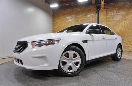 White 2016 Ford Sedan Police Interceptor Base