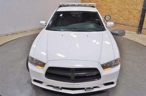 White 2014 Dodge Charger Police