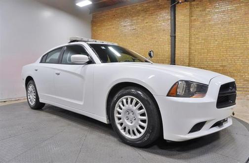 White 2014 Dodge Charger Police