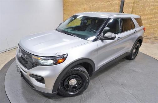 Silver 2020 Ford Utility Police Interceptor Base