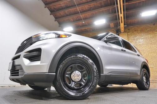 Silver 2020 Ford Utility Police Interceptor Base