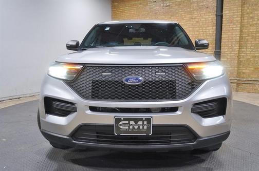 Silver 2020 Ford Utility Police Interceptor Base