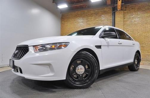 White 2013 Ford Sedan Police Interceptor Base