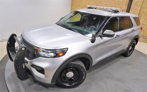 Silver 2021 Ford Utility Police Interceptor Base