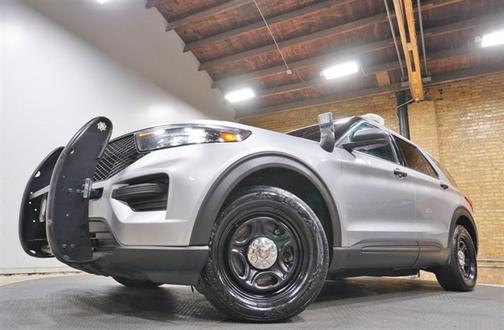 Silver 2021 Ford Utility Police Interceptor Base