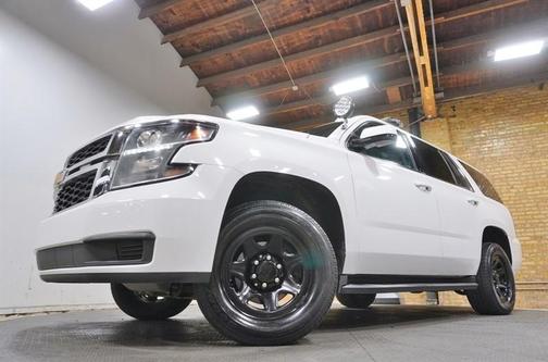 White 2019 Chevrolet Tahoe Police