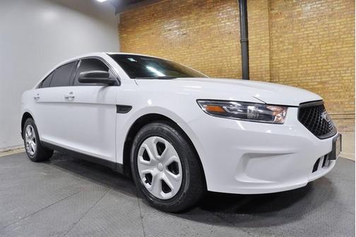 White 2015 Ford Sedan Police Interceptor Base