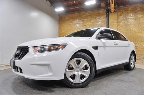 White 2015 Ford Sedan Police Interceptor Base